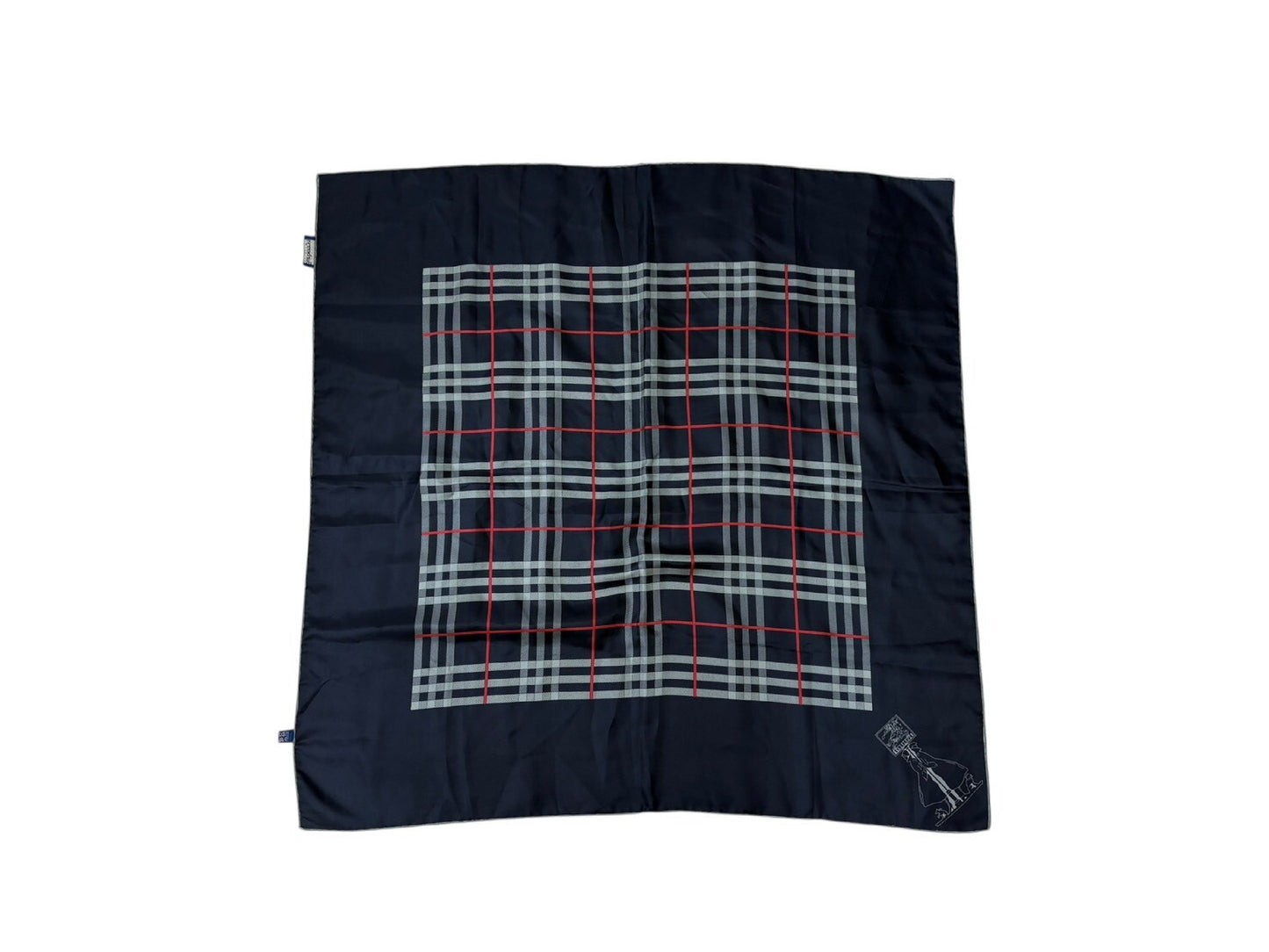 BURBERRY Navy Scarf Other Accessories