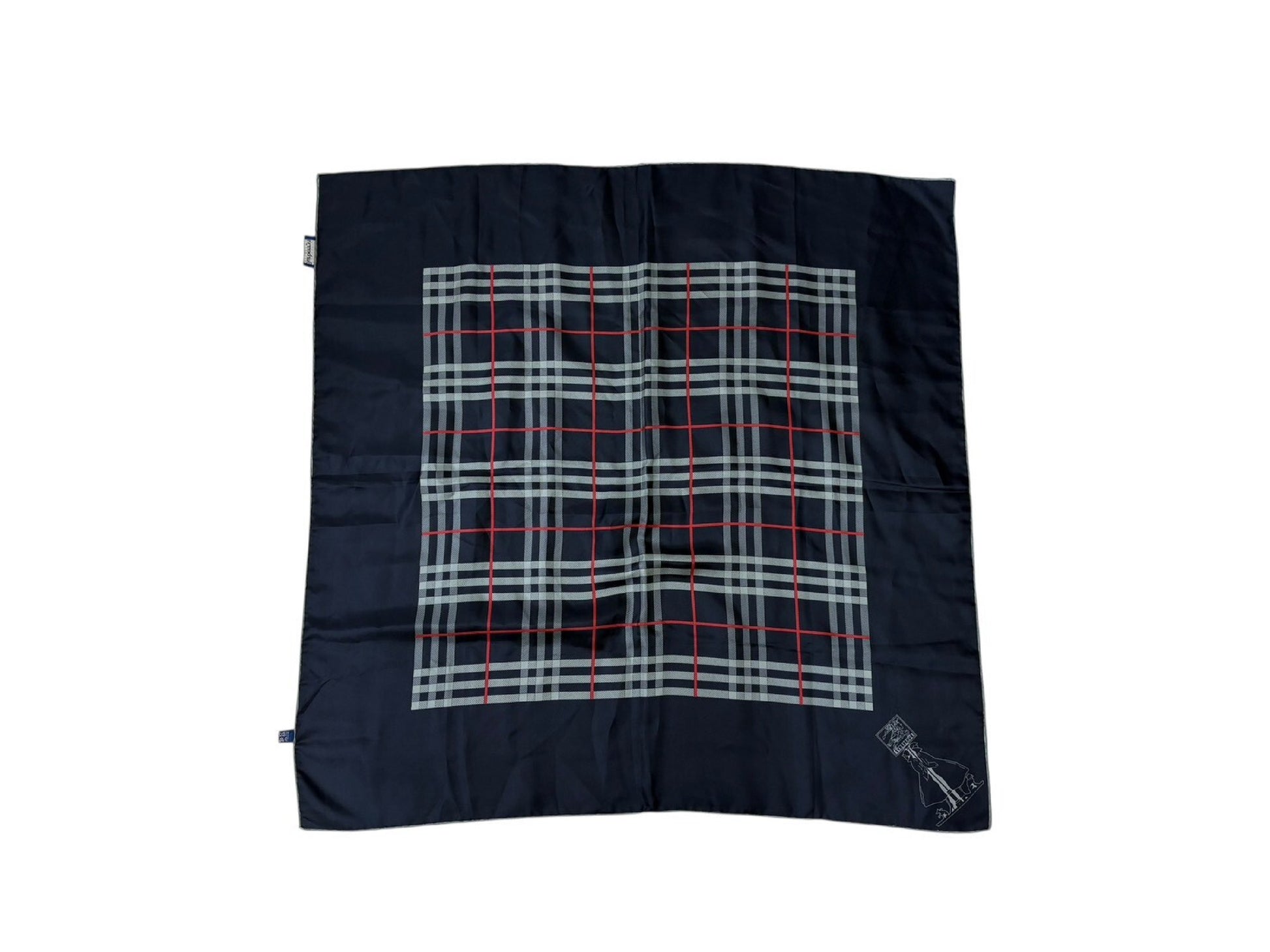 BURBERRY Navy Scarf Other Accessories