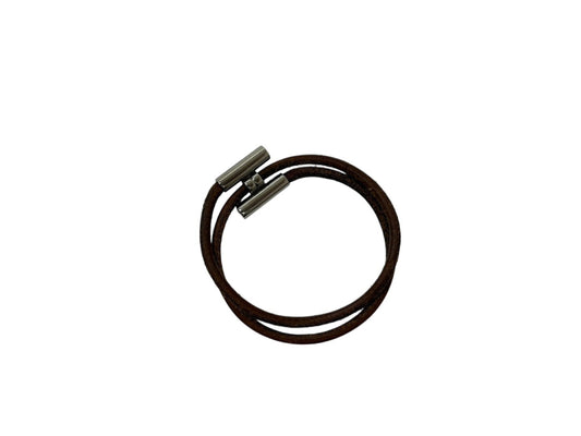 HERMES Leather Bracelet Bracelet/Bangle