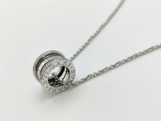 BVLGARI Bezero One Diamond WG Au750 14.9g Necklace