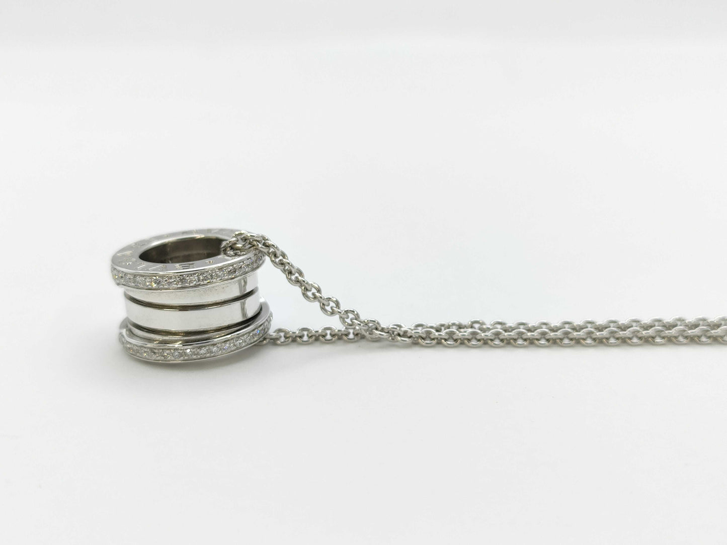 BVLGARI Bezero One Diamond WG Au750 14.9g Necklace