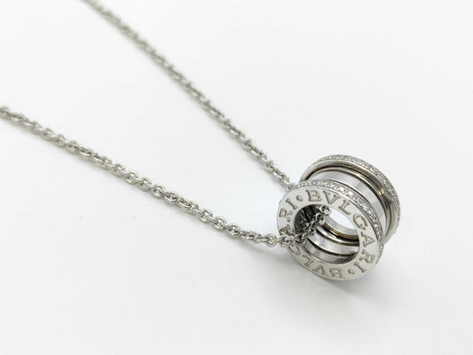 BVLGARI Bezero One Diamond WG Au750 14.9g Necklace