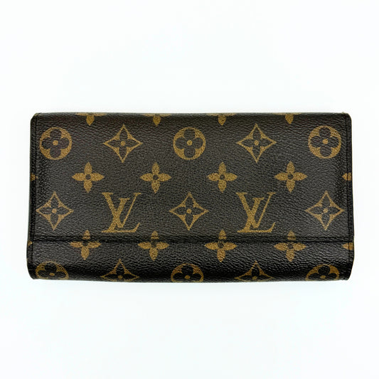 LOUIS VUITTON LOUIS VUITTON Louis Vuitton Monogram Portefeuille Fuchsia M62234 Wallet