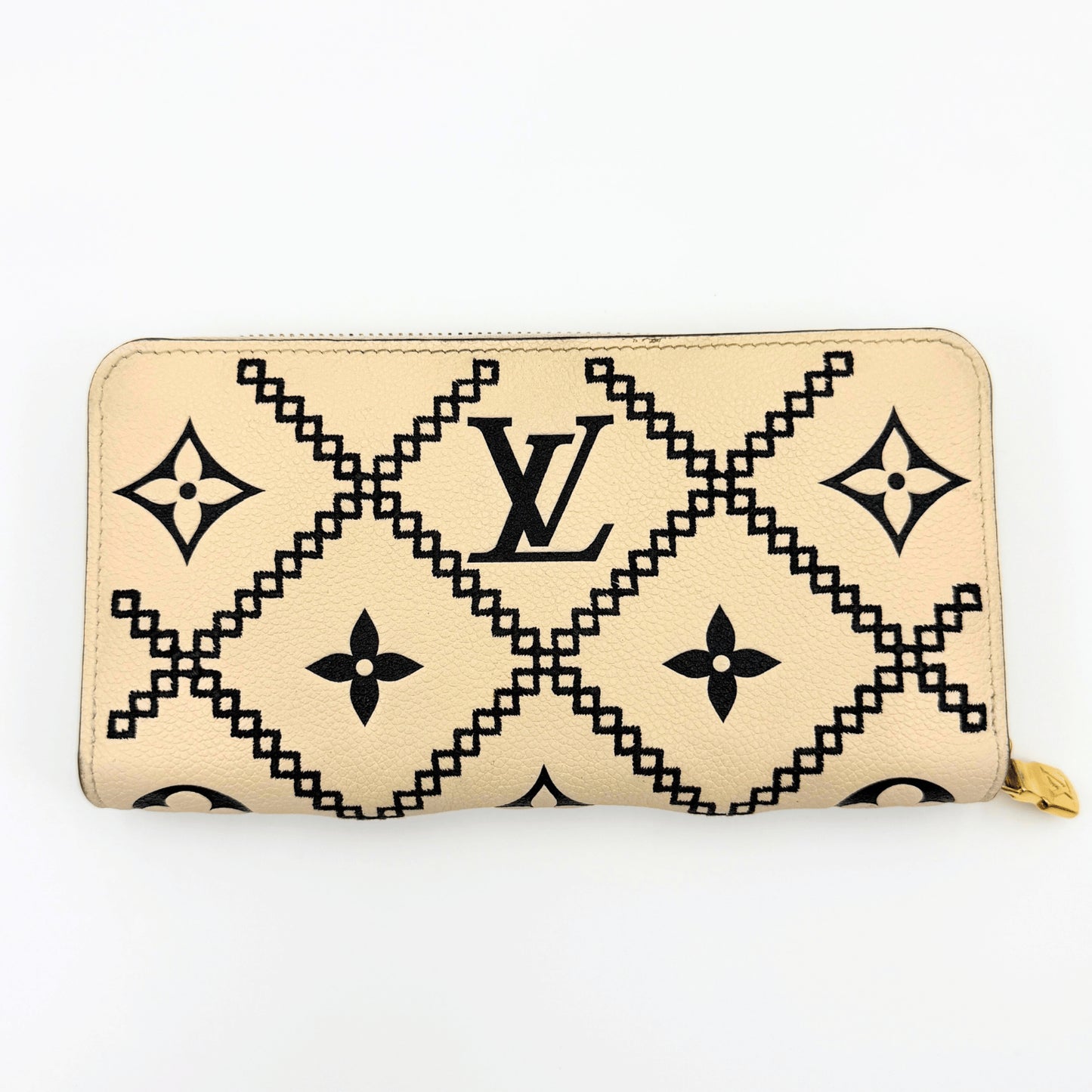 LOUIS VUITTON LOUIS VUITTON Monogram Unplant Brodelie Zippy Wallet M81141 Wallet Box Storage Bag Included Wallet