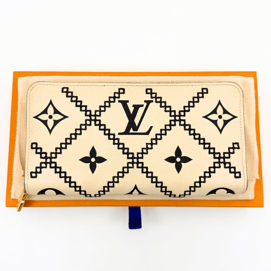 LOUIS VUITTON LOUIS VUITTON Monogram Unplant Brodelie Zippy Wallet M81141 Wallet Box Storage Bag Included Wallet
