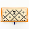 LOUIS VUITTON LOUIS VUITTON Monogram Unplant Brodelie Zippy Wallet M81141 Wallet Box Storage Bag Included Wallet