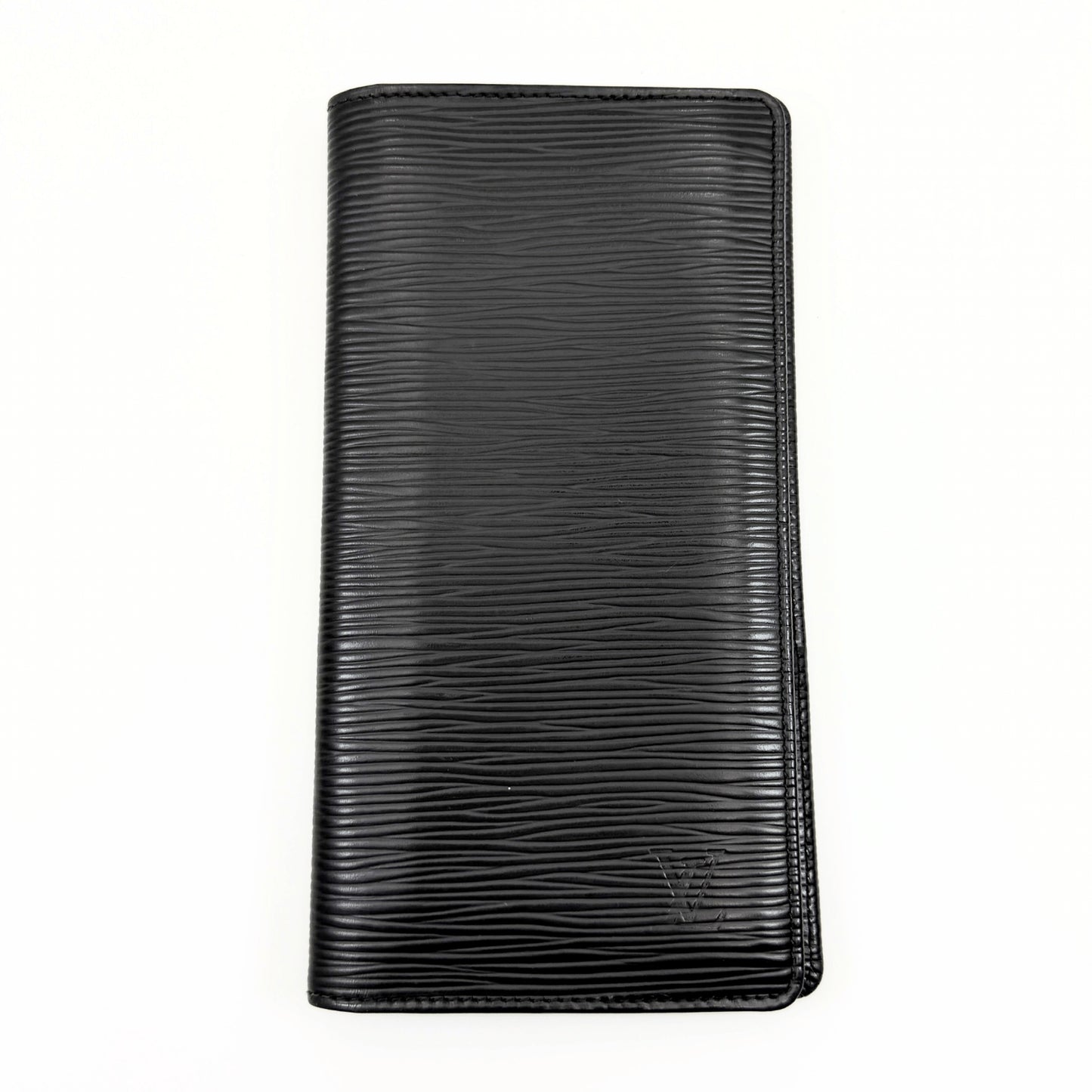 LOUIS VUITTON LOUIS VUITTON Louis Vuitton Epi Porte-Feuille Brazza Noir M60622 Wallet Wallet