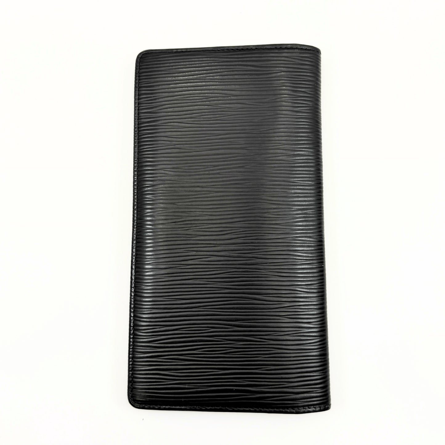 LOUIS VUITTON LOUIS VUITTON Louis Vuitton Epi Porte-Feuille Brazza Noir M60622 Wallet Wallet