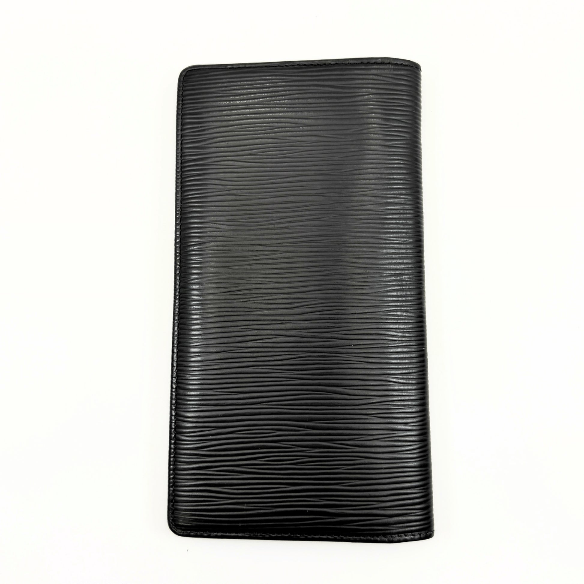 LOUIS VUITTON LOUIS VUITTON Louis Vuitton Epi Porte-Feuille Brazza Noir M60622 Wallet Wallet