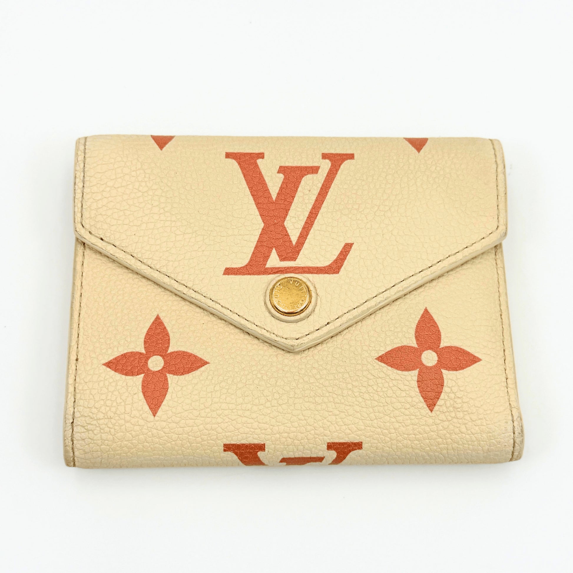 LOUIS VUITTON LOUIS VUITTON Monogram Unplanted Porte-Feuille Victorine Compact M82062 Wallet Wallet