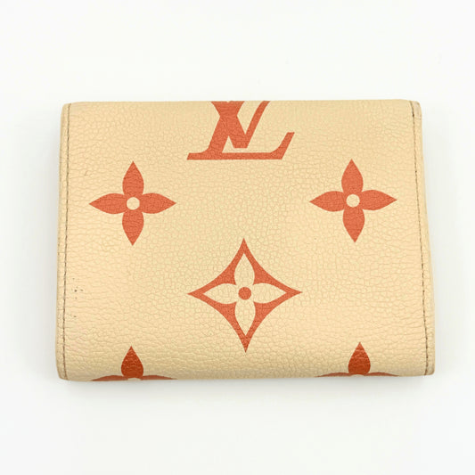 LOUIS VUITTON Monogram Empreinte Victorine Portefeuille Compact M82062 Wallet