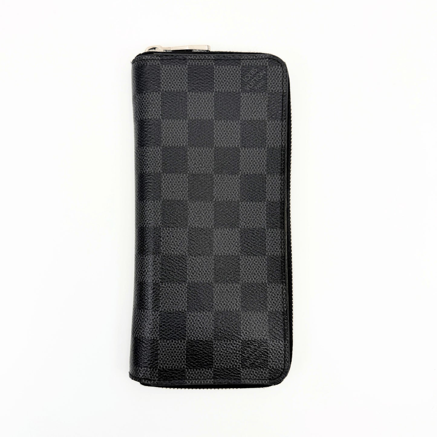 LOUIS VUITTON LOUIS VUITTON Louis Vuitton Damier Graffit Zippy Vertical N63095 Wallet Wallet