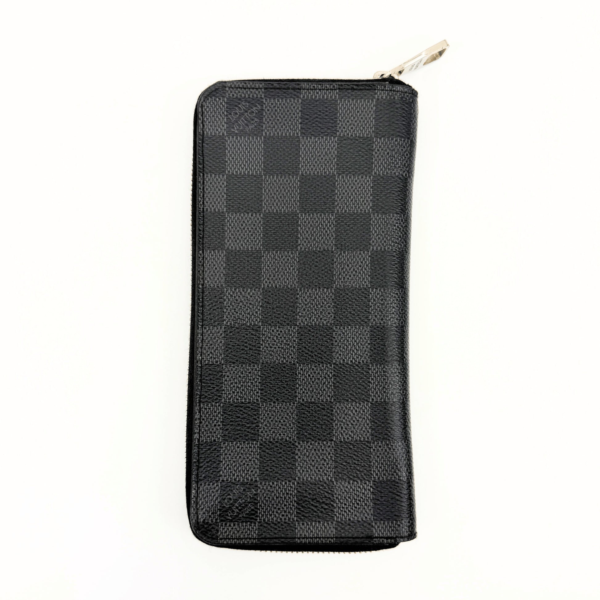 LOUIS VUITTON LOUIS VUITTON Louis Vuitton Damier Graffit Zippy Vertical N63095 Wallet Wallet
