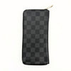 LOUIS VUITTON LOUIS VUITTON Louis Vuitton Damier Graffit Zippy Vertical N63095 Wallet Wallet