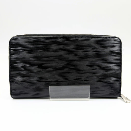 LOUIS VUITTON Epi Zippy Organizer NM Long Wallet Noir M62643 Wallet