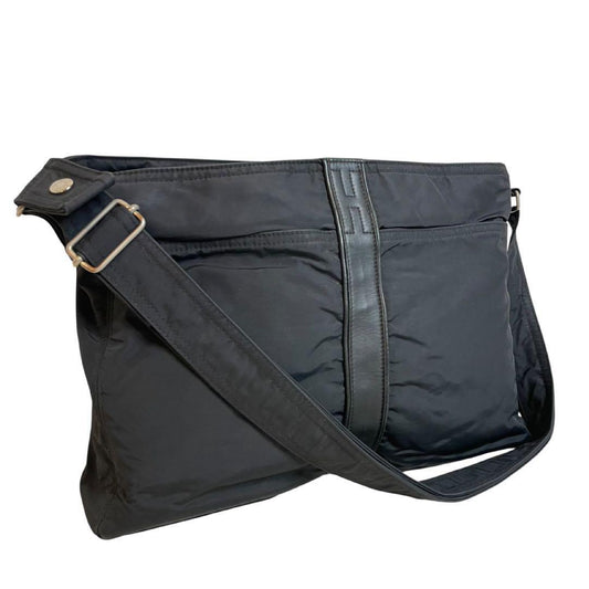 HERMES Acapulco Basas MM Black Shoulder Bag