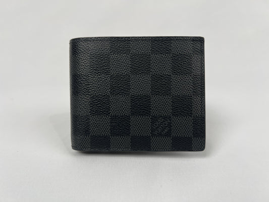 LOUIS VUITTON Portefeuil Marco NM Damier Grafit RFID Wallet