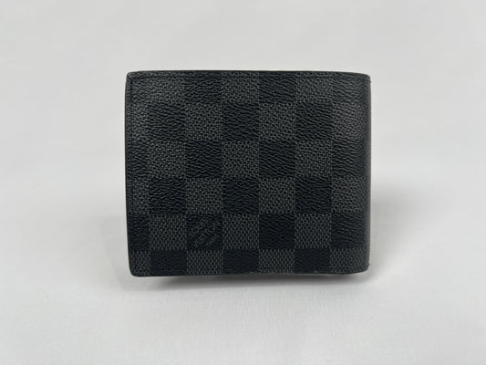 LOUIS VUITTON Portefeuille Marco NM Damier Graphite RFID Wallet