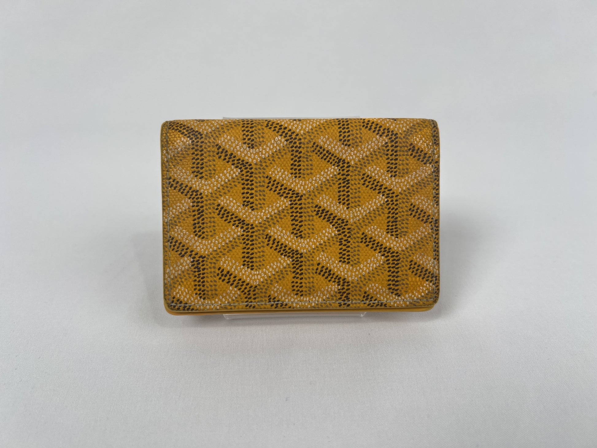 GOYARD Marserve Yellow Card Case Card Case, Pass Case, Business Card Holder