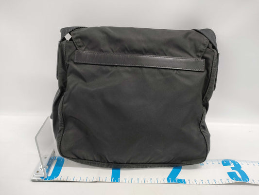 PRADA Triangle Logo Leather Belt Shoulder Bag