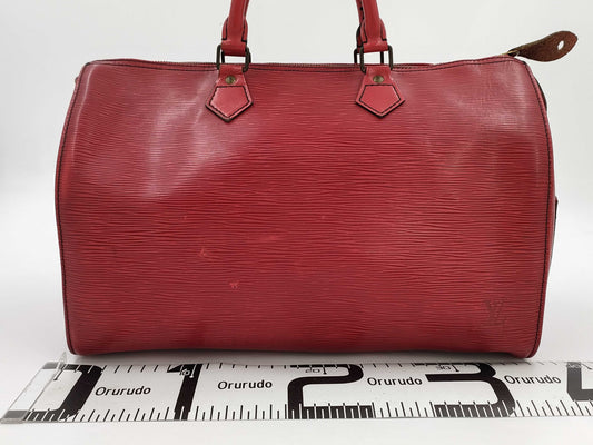 LOUIS VUITTON Louis Vuitton Epi Speedy 35 Handbag