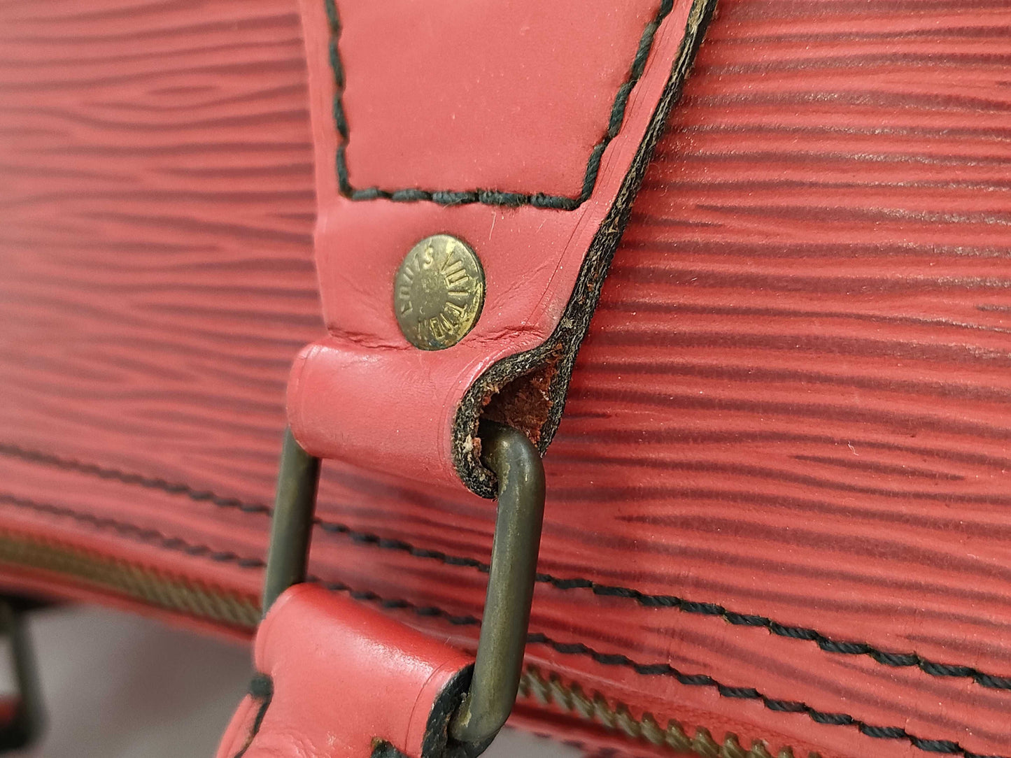 LOUIS VUITTON Louis Vuitton Epi Speedy 35 Handbag