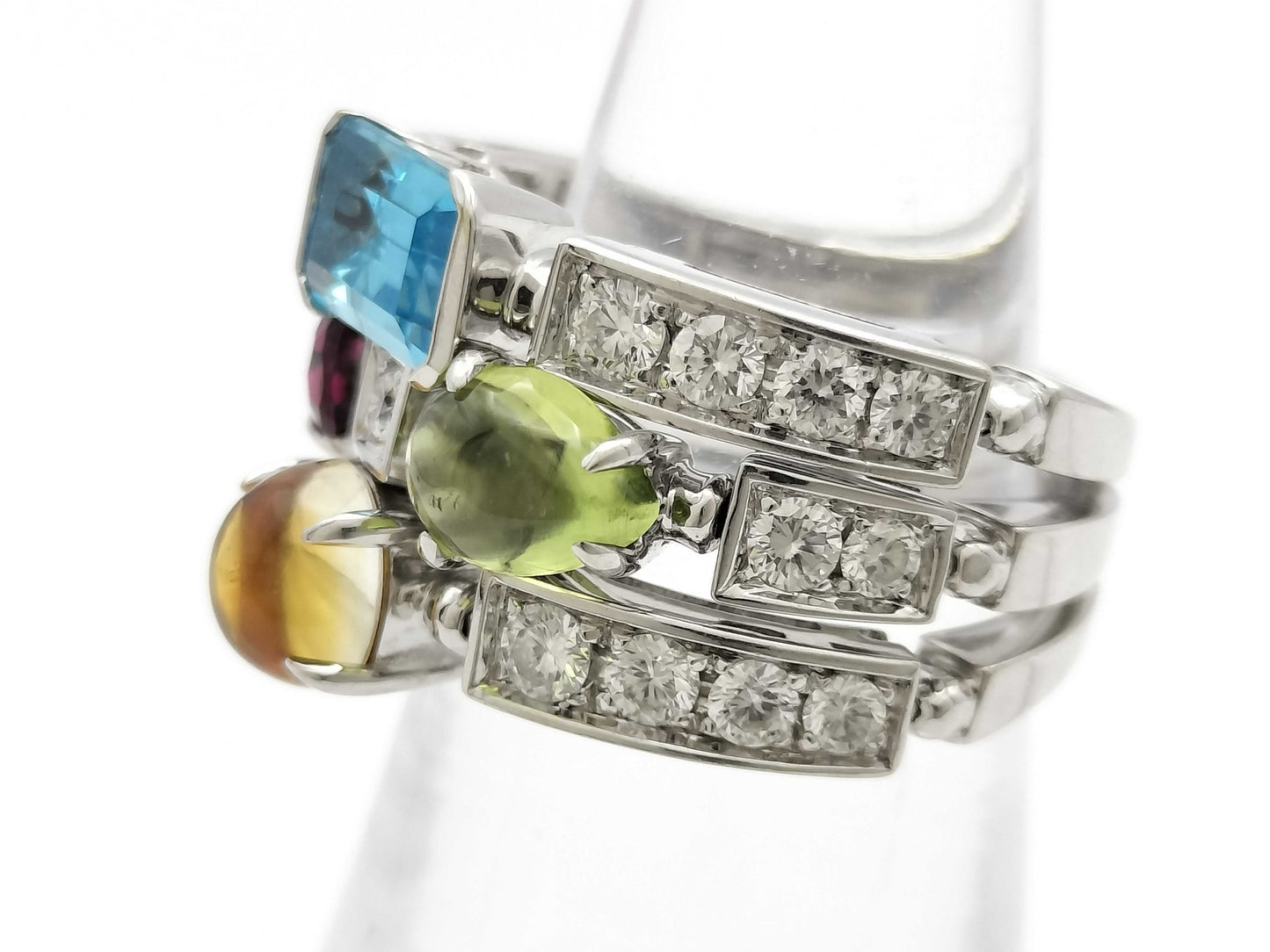 BVLGARI Allegra Colored Diamond 750 11.2g Ring