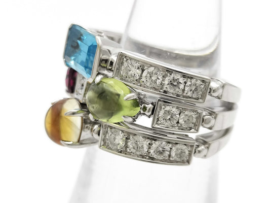 BVLGARI Allegra Colored Diamond 750 11.2g Ring