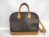 LOUIS VUITTON Monogram Alma Boston Bag with Strap BA0958