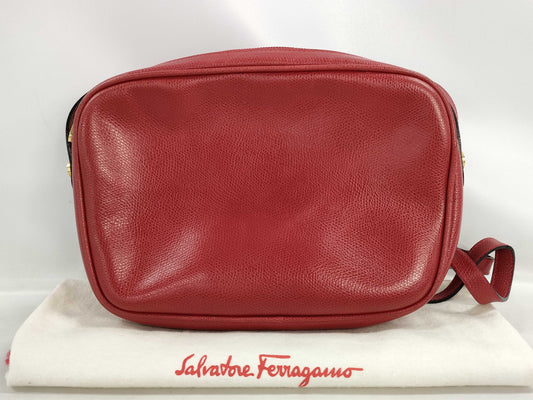 Salvatore Ferragamo Red Shoulder Bag