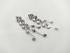 CHANEL Matlasse WG 750 22.6g Earrings