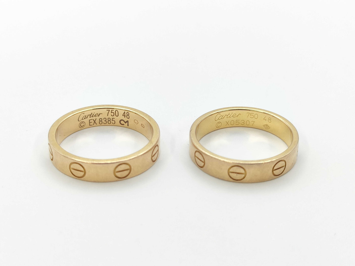 Cartier Mini Love #48/48 750 6.4g Ring