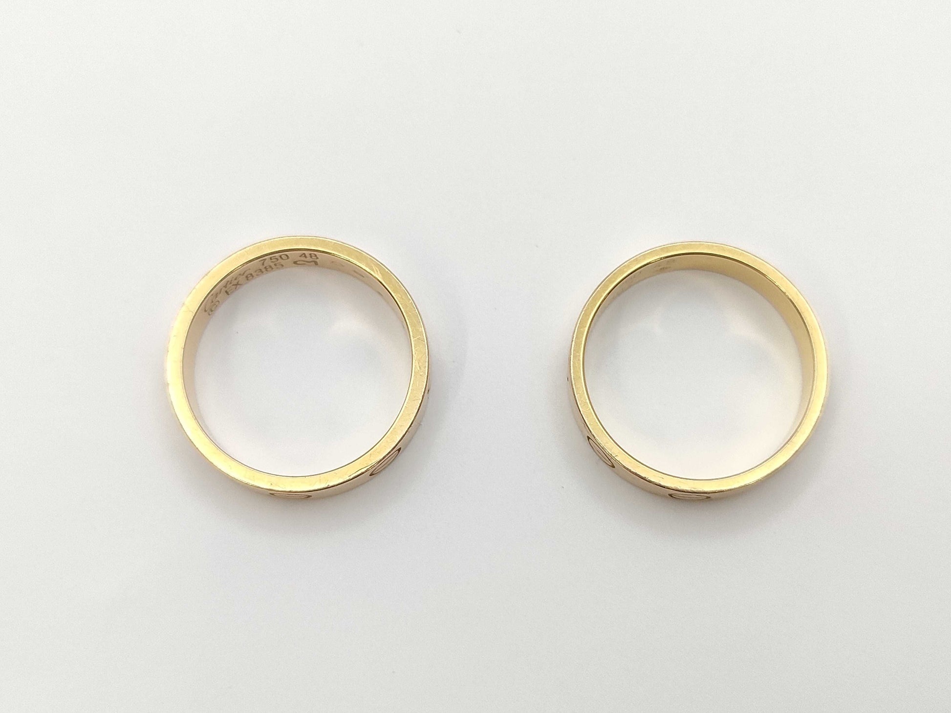 Cartier Mini Love #48/48 750 6.4g Ring
