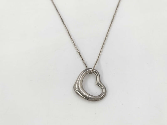 Tiffany&Co. Open Heart 6.9g Necklace
