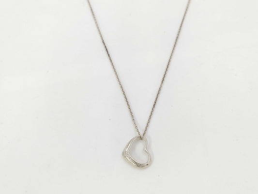Tiffany & Co. Open Heart Necklace