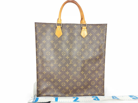 LOUIS VUITTON Monogram Monogram Sac Plat M51140/MI0082 Tote Bag