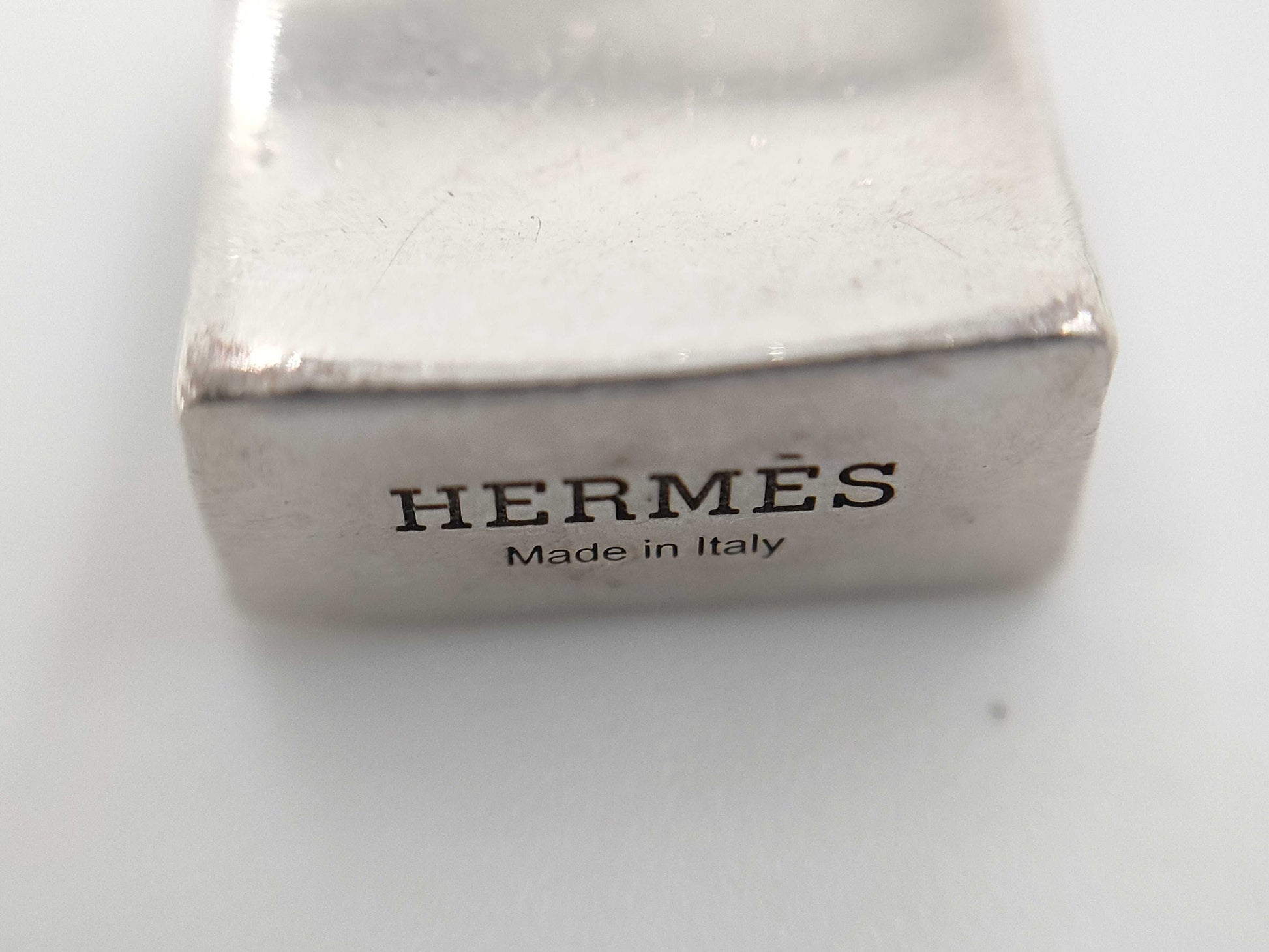 HERMES Amulet Kelly Charm 925 Pendant Necklace Necklace