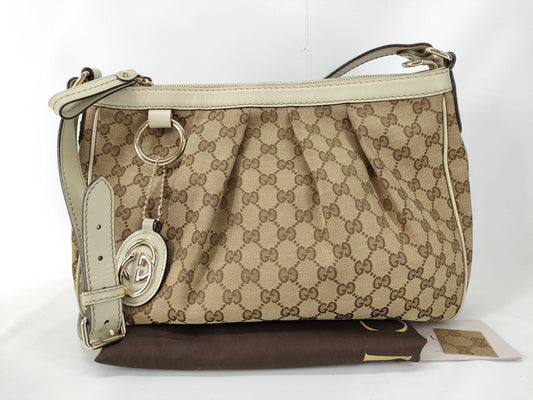 GUCCI GG Canvas 296834 Shoulder Bag Sukey Shoulder Bag