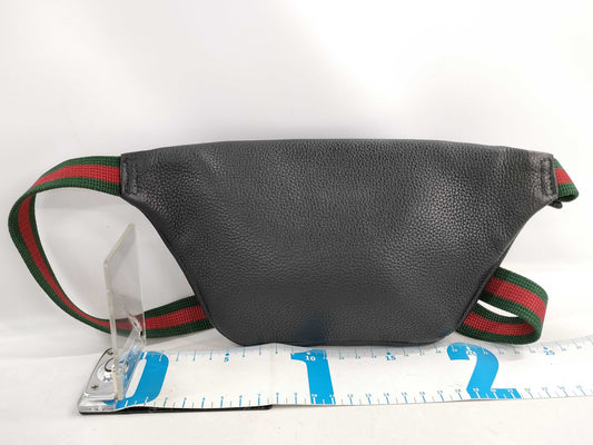 GUCCI logo print body bag/waist bag
