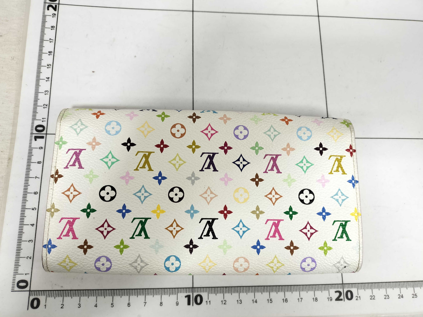 LOUIS VUITTON Monogram Multicolore Portefeuille Sarah M93532 Wallet