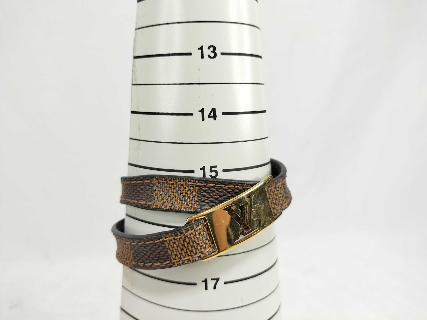 LOUIS VUITTON Monogram Damier Sign It Bracelet M6623 Bracelet Bracelet Bangle