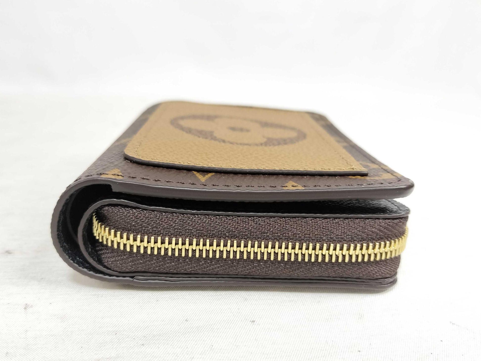 LOUIS VUITTON Monogram Reverse Portefeuille Lou RFID M81461 Wallet