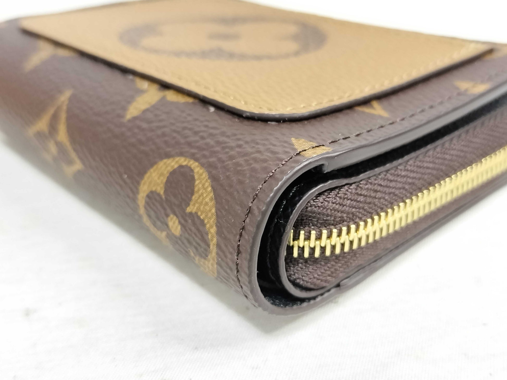 LOUIS VUITTON Monogram Reverse Portefeuille Lou RFID M81461 Wallet