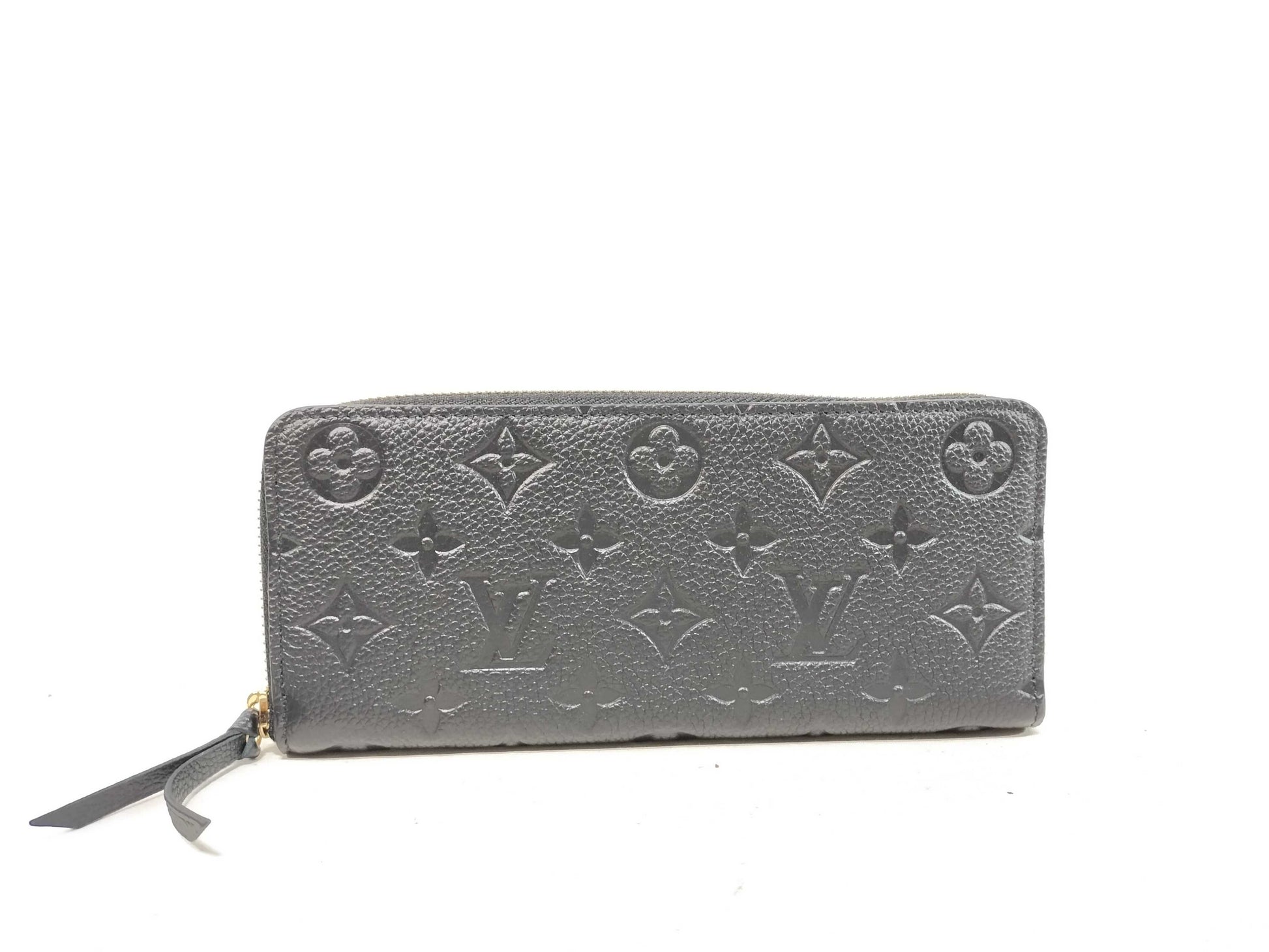 LOUIS VUITTON Monogram Empreinte Portefeuille Clemence M60171 Wallet