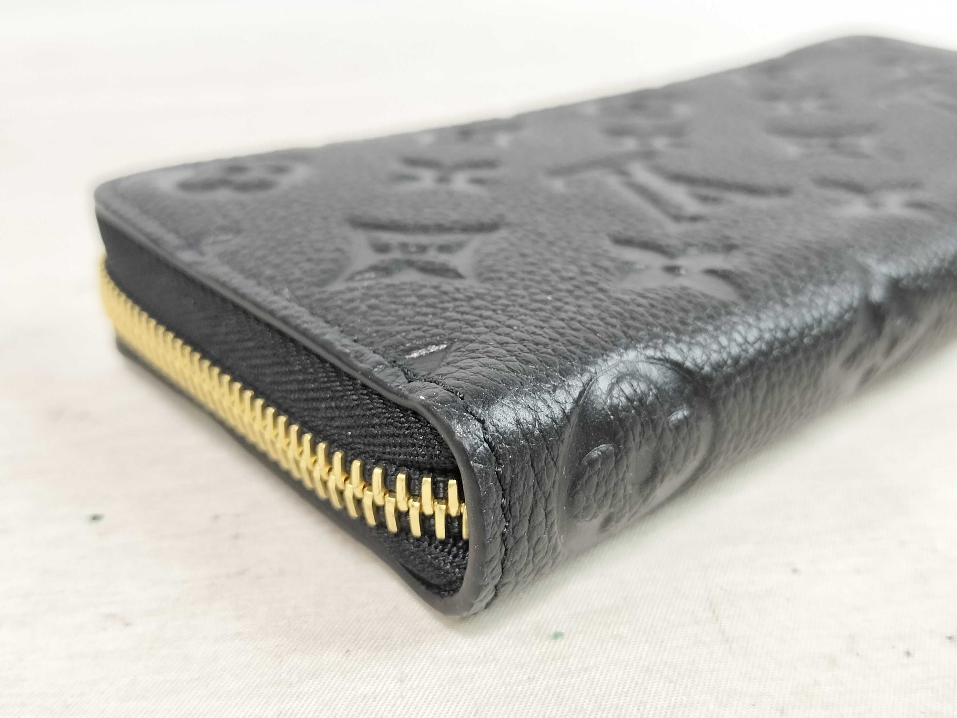 LOUIS VUITTON Monogram Empreinte Portefeuille Clemence M60171 Wallet
