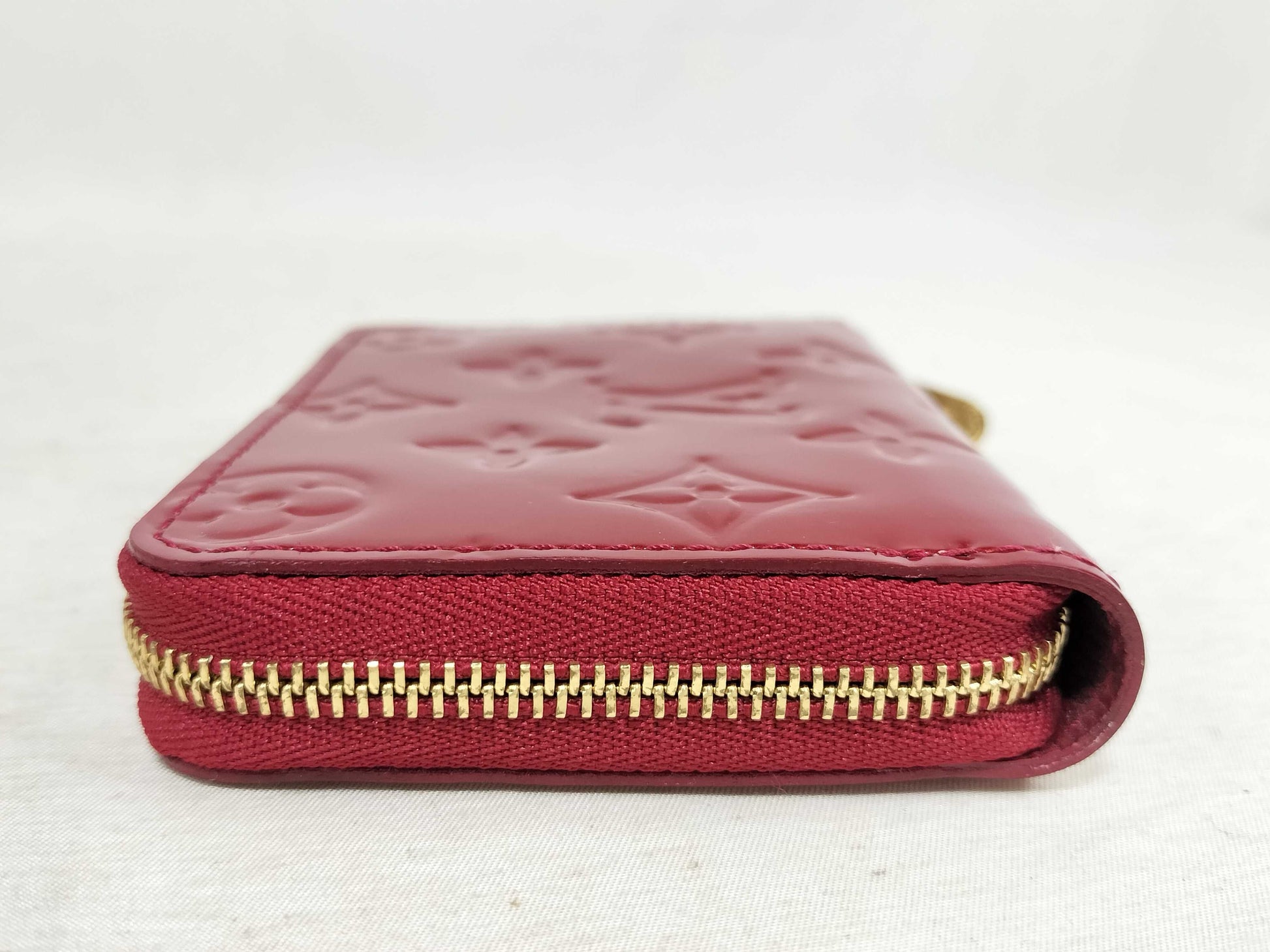 LOUIS VUITTON Vernis Monogram Zippy Coin Purse M93608 Coin Case Wallet