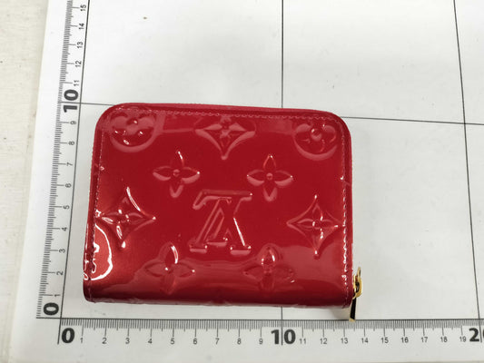 LOUIS VUITTON Vernis Monogram Zippy Coin Purse M93608 Coin Case Wallet