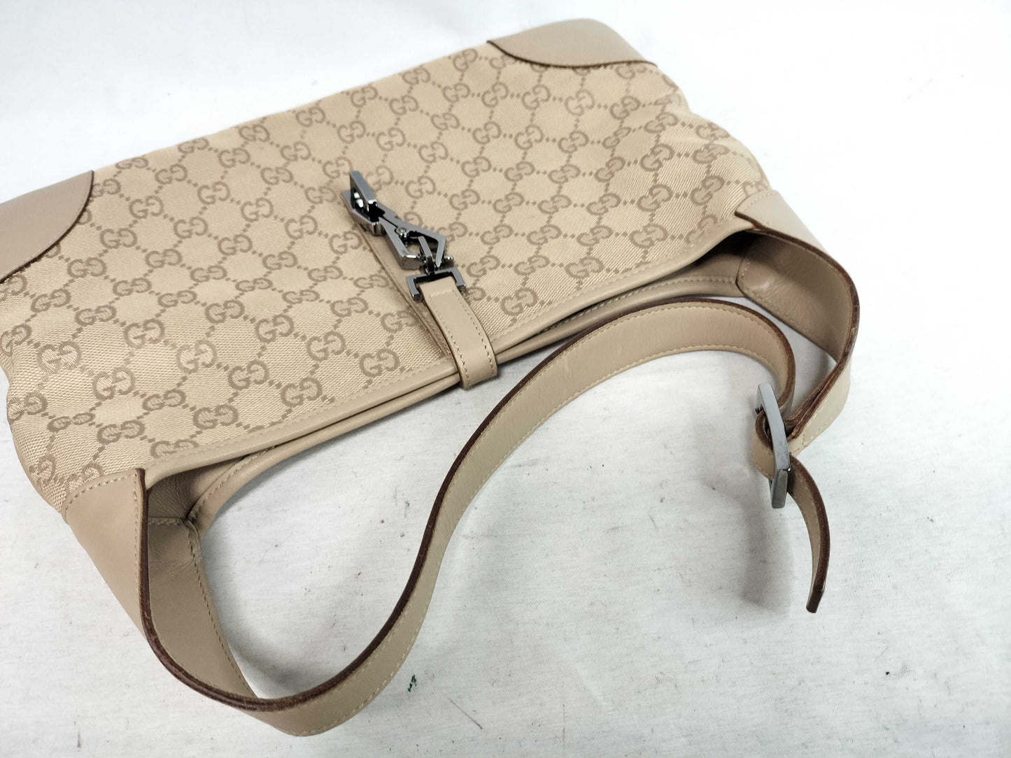 GUCCI Jackie Gucci 28628 GG Canvas Jackie One-Shoulder Bag Shoulder Bag