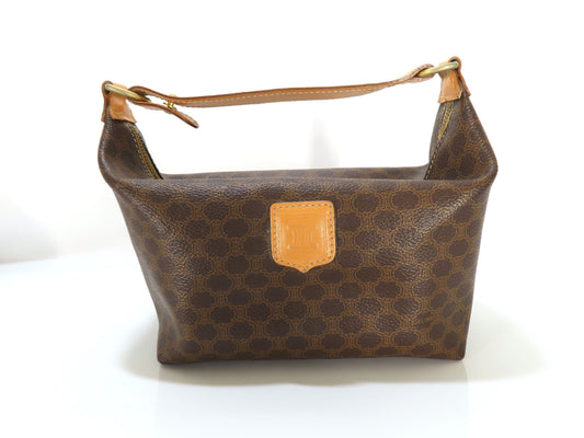 CELINE Macadam Pouch Handbag Pouch