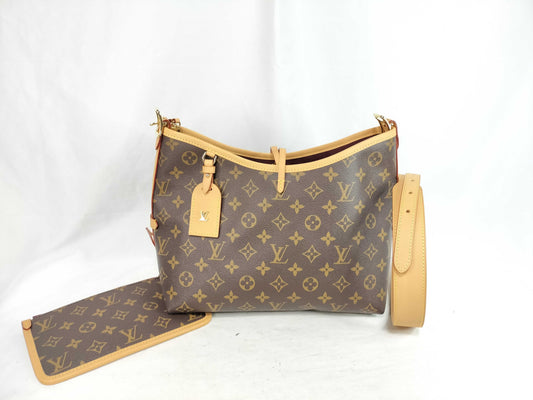 LOUIS VUITTON Monogram Carryall M46203 Shoulder Bag with Pouch